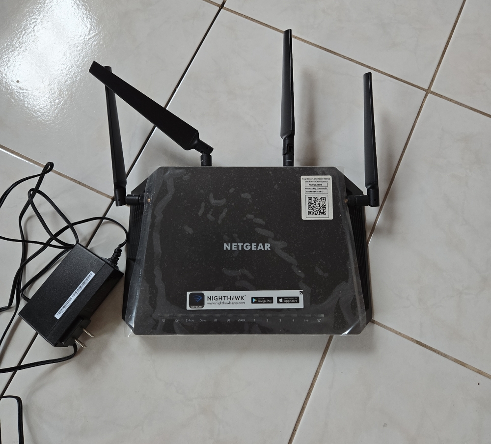 NETGEAR Nighthawk X4S Black Wireless Router, AC2600 Model R7800